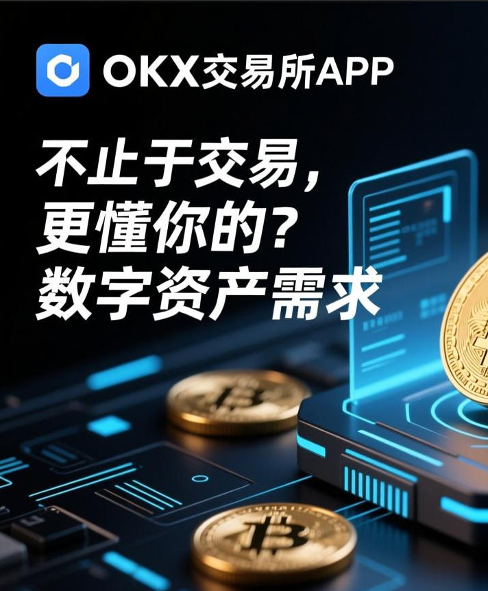 OK币交易所APP界面展示